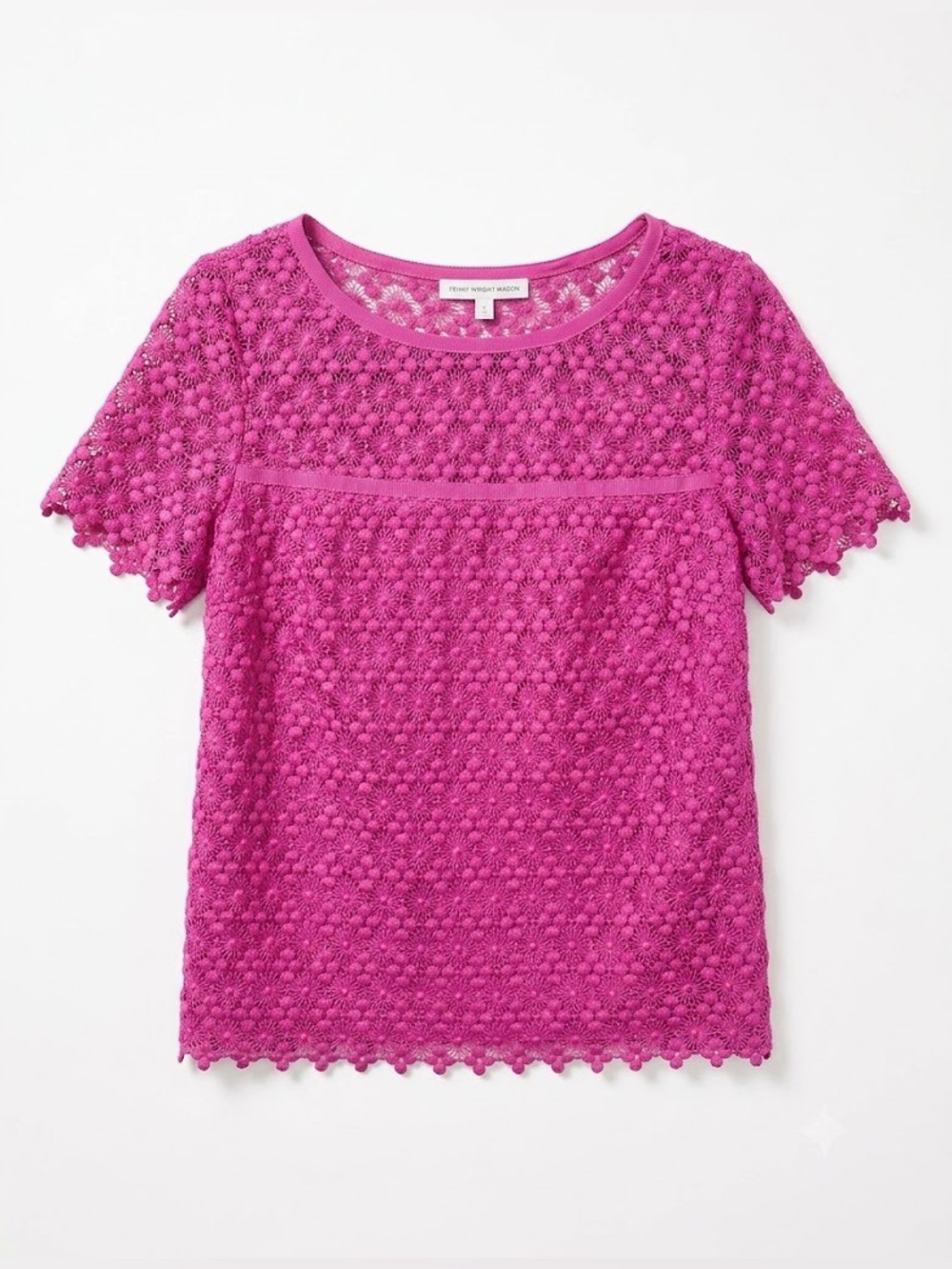 NWT Fenn Wright Manson Embroidered Top